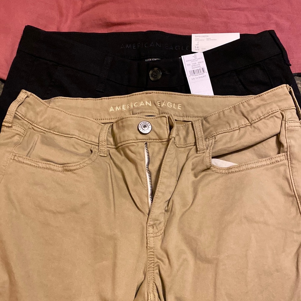 American Eagle super stretch skinny pants.